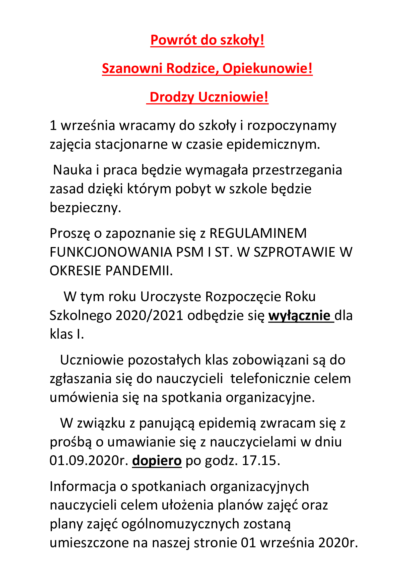 info na stronę 1 2020 2021